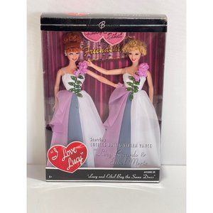 2006 I Love Lucy Barbie Lucy And Ethel Buy The Same Dress Episode 69  NEW B2